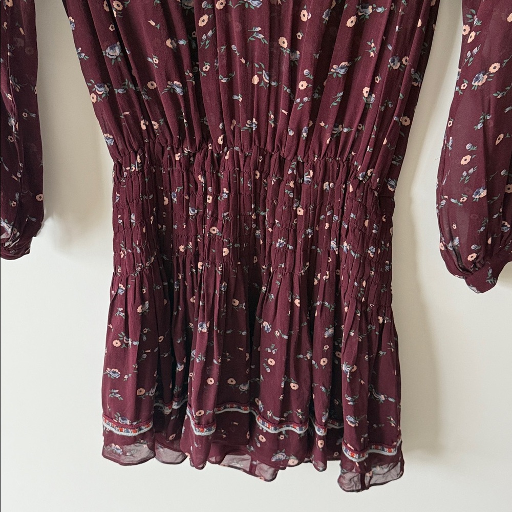 Ulla Johnson Gita Floral Silk Dress | 4 - Picture 5 of 9